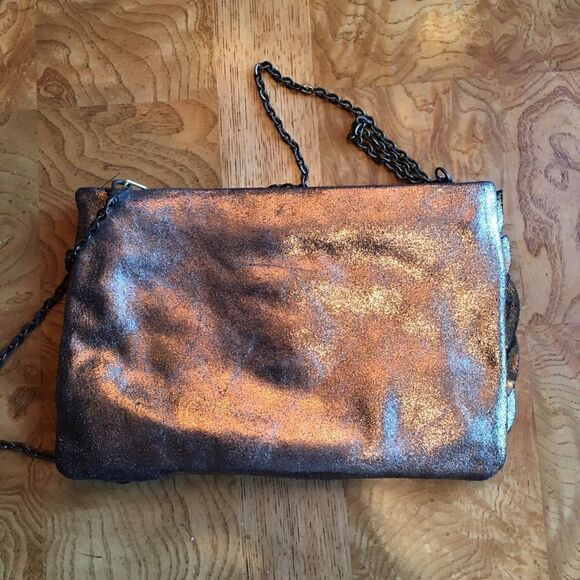 APPLIQUÉ BLACK Brown Metallic Gold